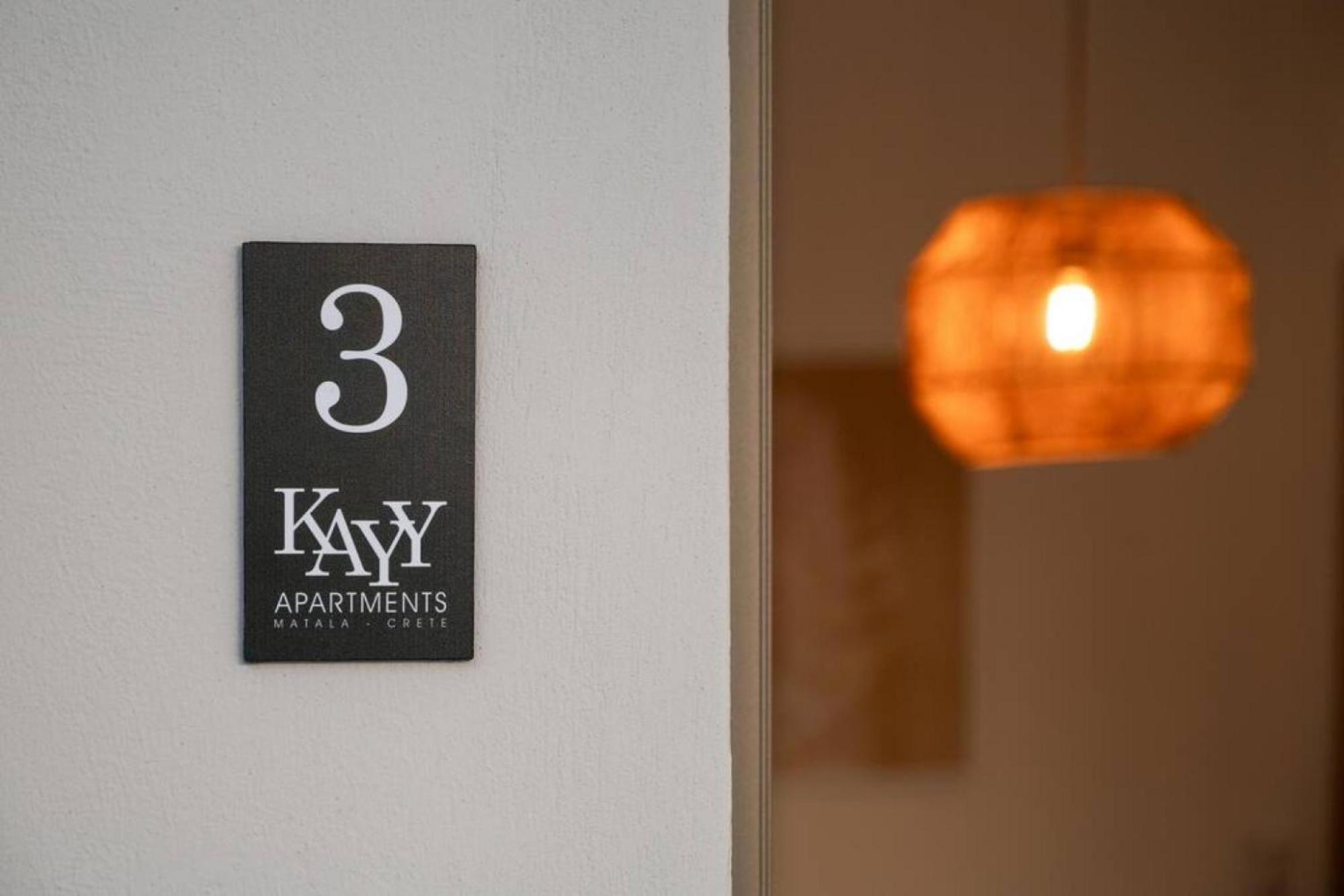 Kayy Apartments 3 In Matala Exterior photo